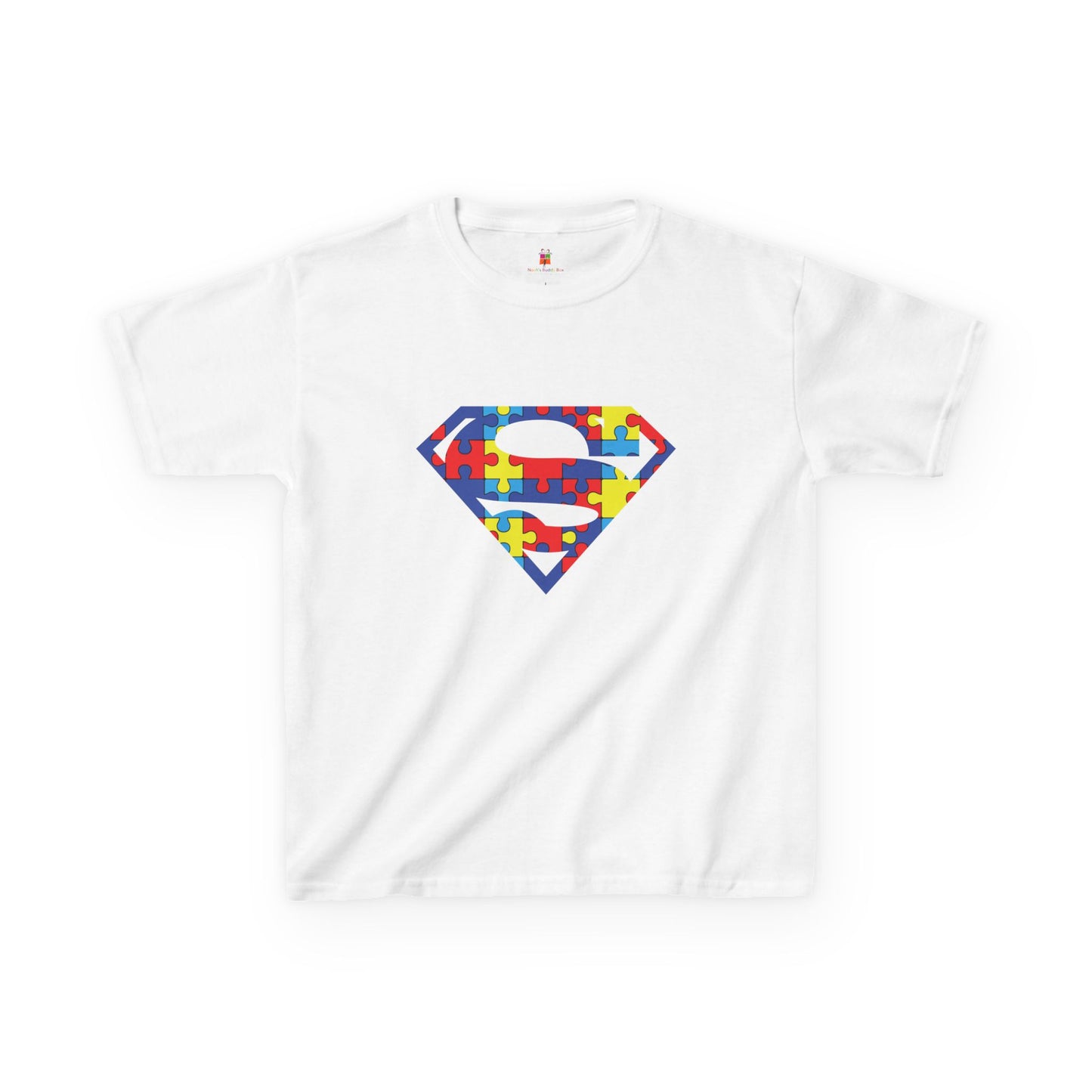 Autism Awareness Superman Tee: Embrace Your Super Strength - Kids Heavy Cotton™ Tee