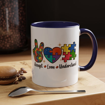 Inclusive Puzzle Love Coffee Mug - 11oz & 15oz