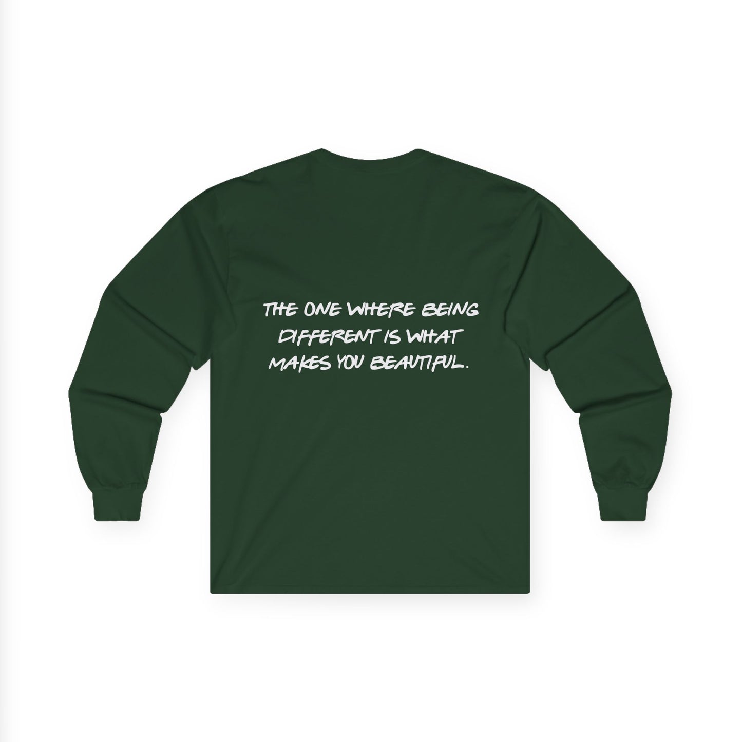 ADHD Long Sleeve Tee — "The One Where Being Different Is What Makes You Beautiful"