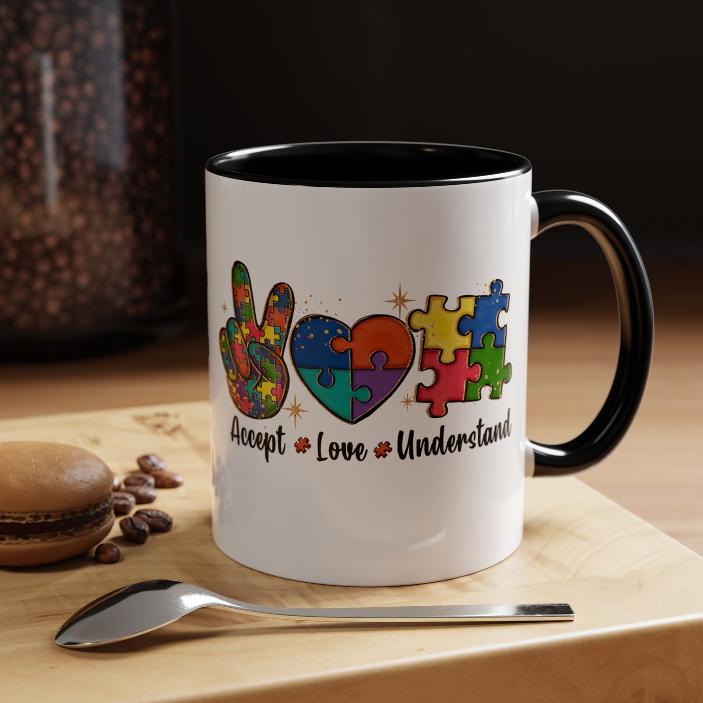 Inclusive Puzzle Love Coffee Mug - 11oz & 15oz
