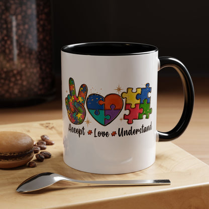 Inclusive Puzzle Love Coffee Mug - 11oz & 15oz