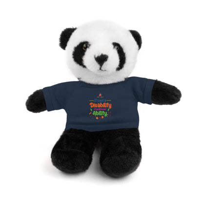 It's a Different Ability Stuffed Animals with Tee