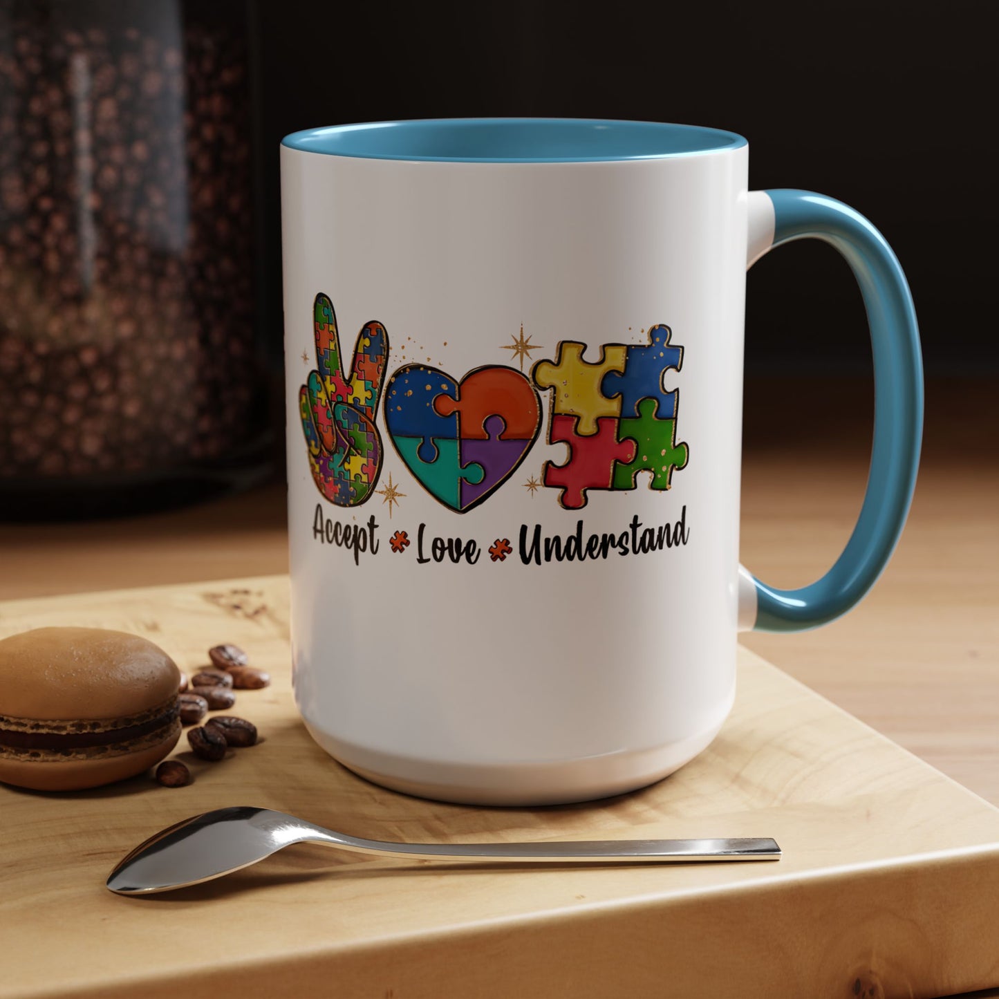 Inclusive Puzzle Love Coffee Mug - 11oz & 15oz