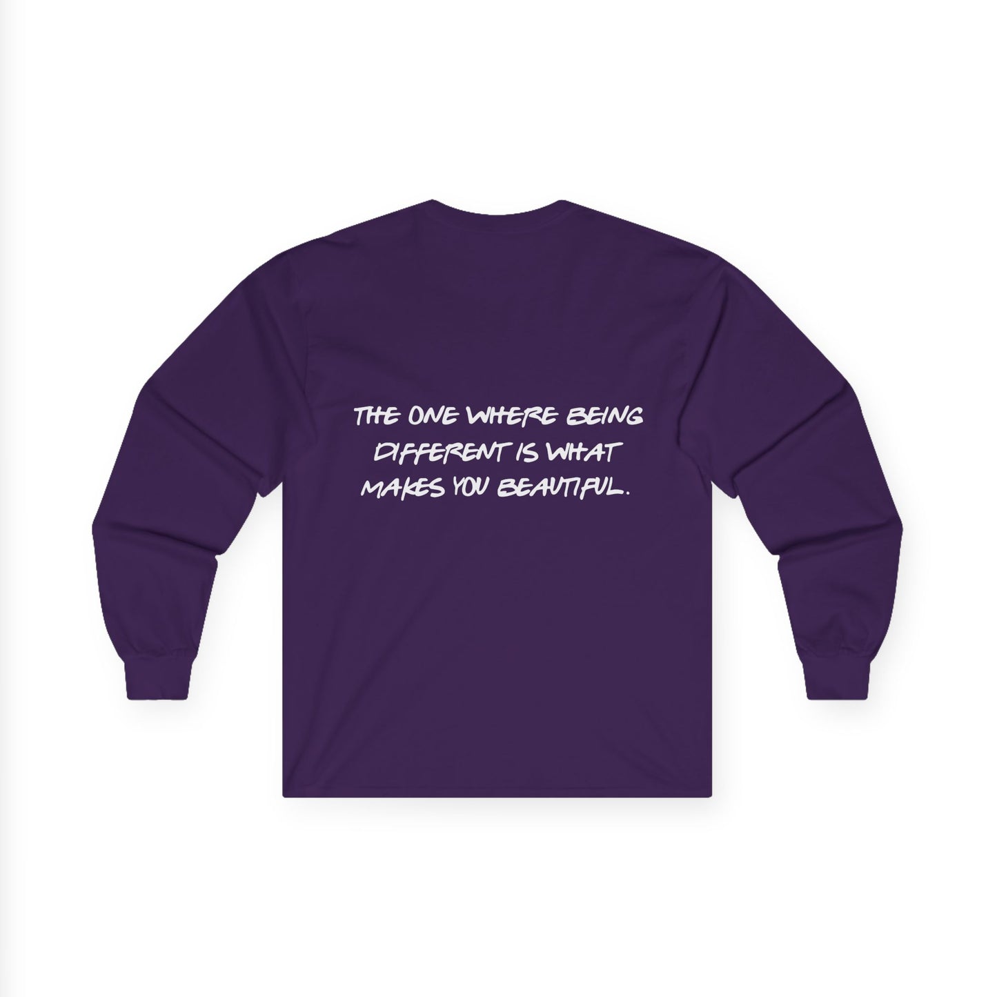 ADHD Long Sleeve Tee — "The One Where Being Different Is What Makes You Beautiful"