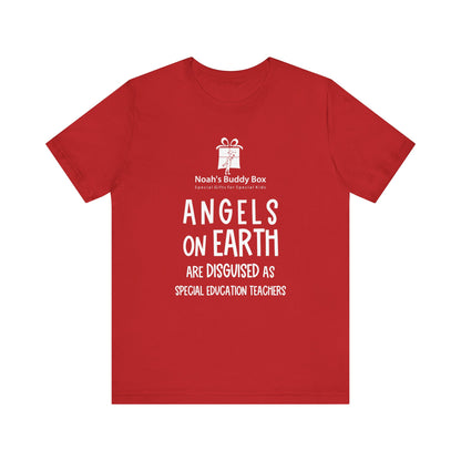 Angels on Earth – Special Education Teacher Tee