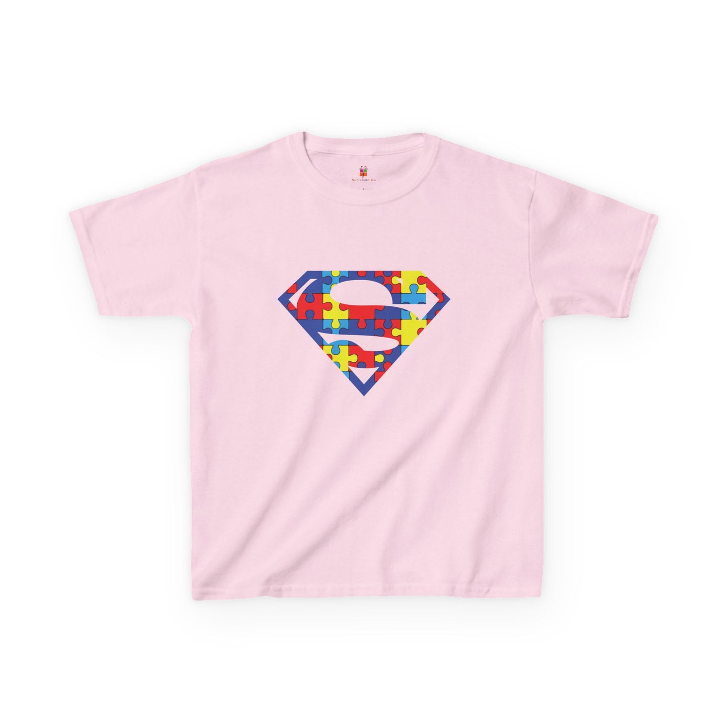 Autism Awareness Superman Tee: Embrace Your Super Strength - Kids Heavy Cotton™ Tee