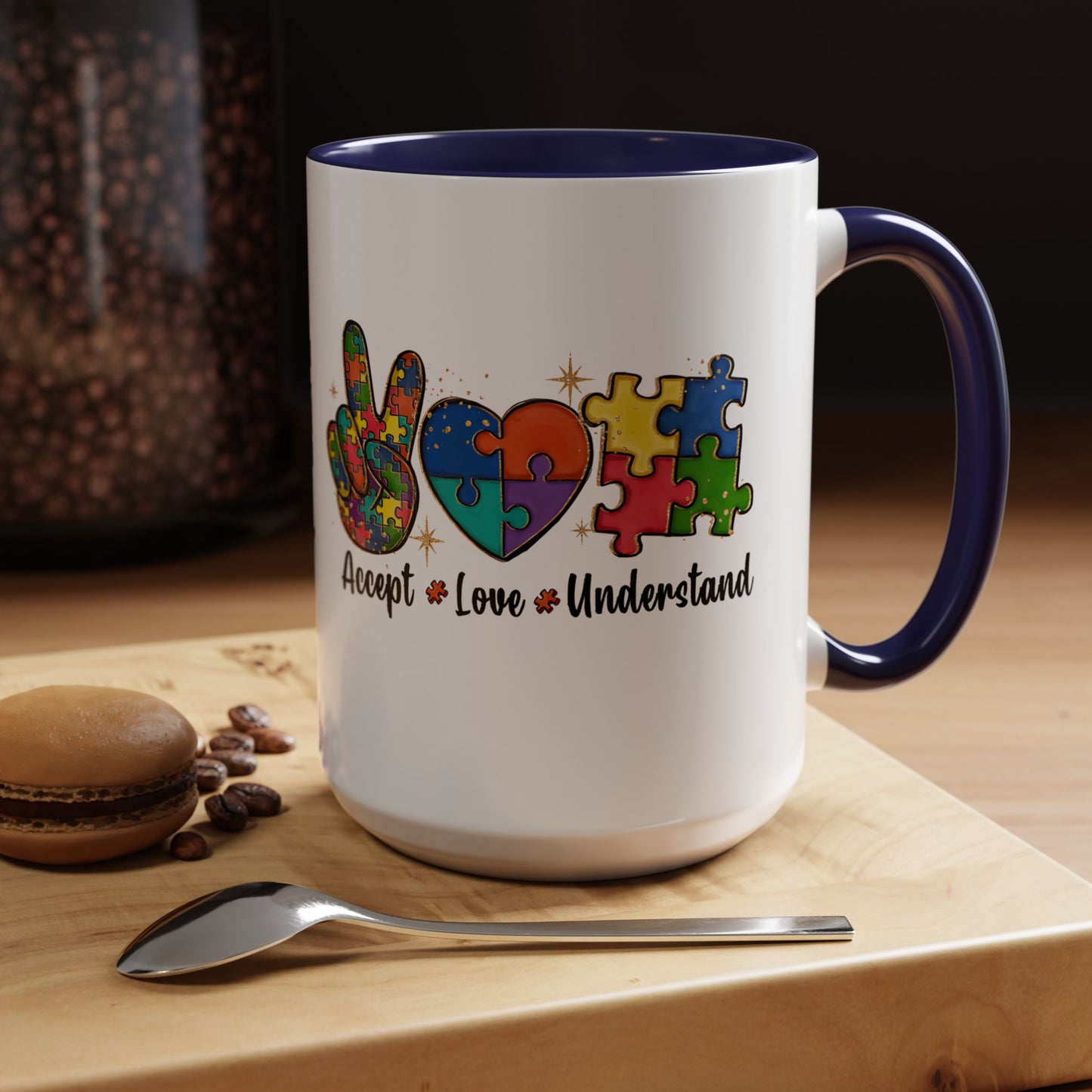 Inclusive Puzzle Love Coffee Mug - 11oz & 15oz