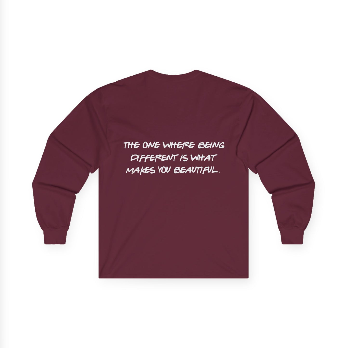 ADHD Long Sleeve Tee — "The One Where Being Different Is What Makes You Beautiful"