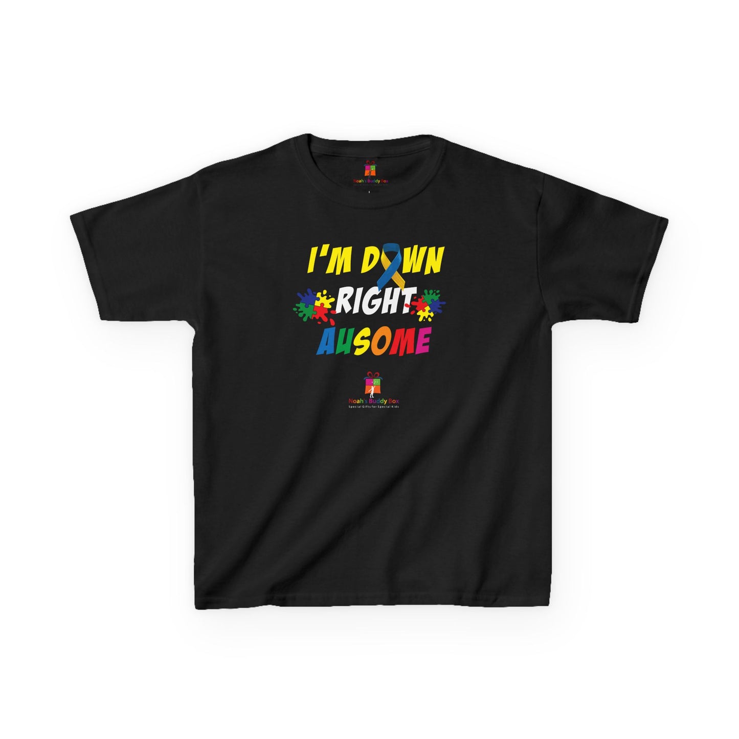 I’m Down Right Ausome Kids Tee 💛💙❤️