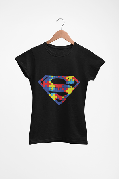 Autism Awareness Superman Tee: Embrace Your Super Strength - Unisex Jersey Short Sleeve Tee