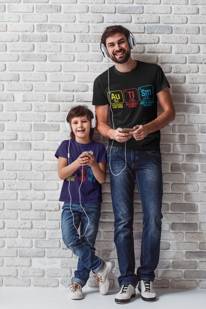 Autism Periodic Table - Unisex Heavy Cotton Tee