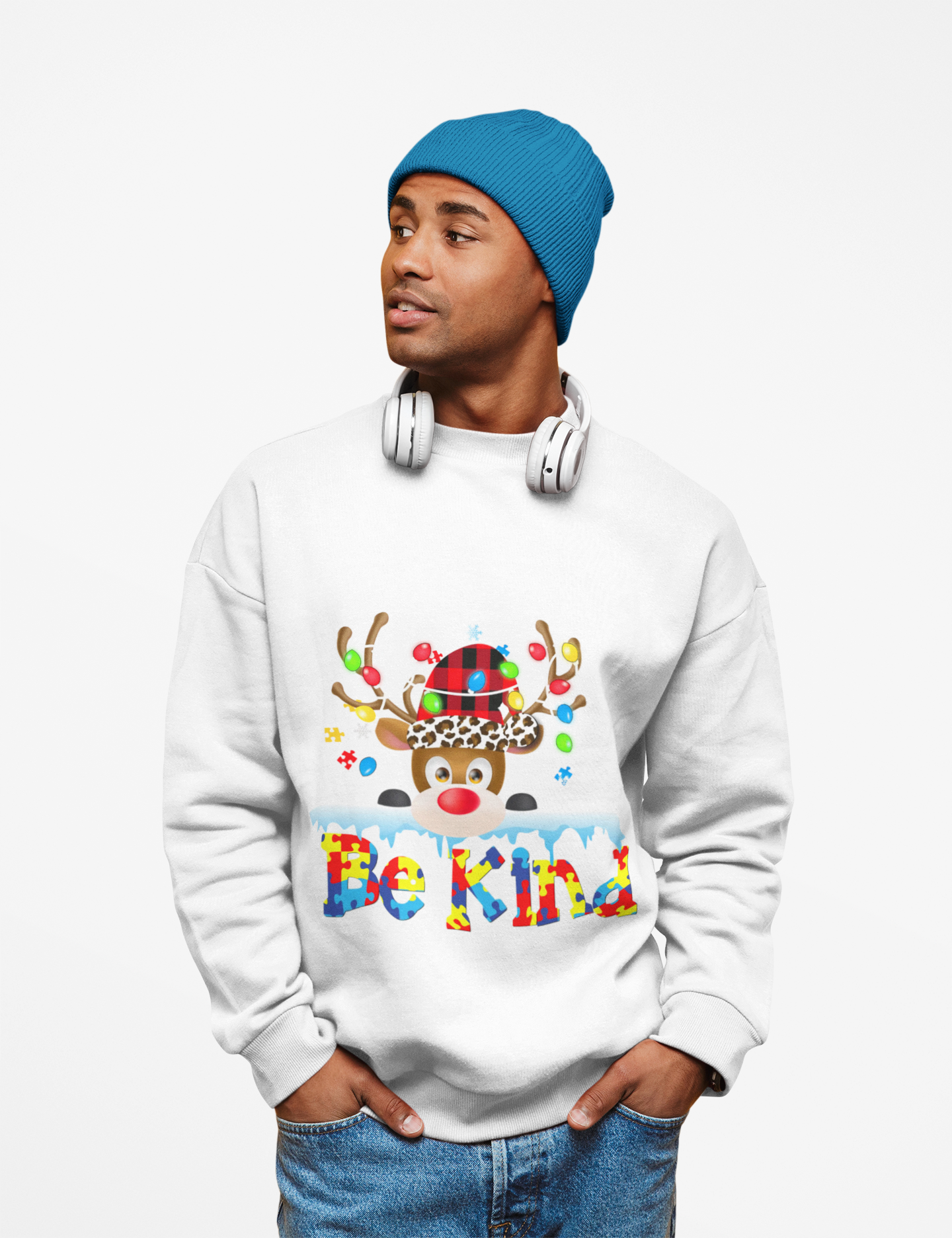 Be Kind Holiday Sweatshirt 🎄