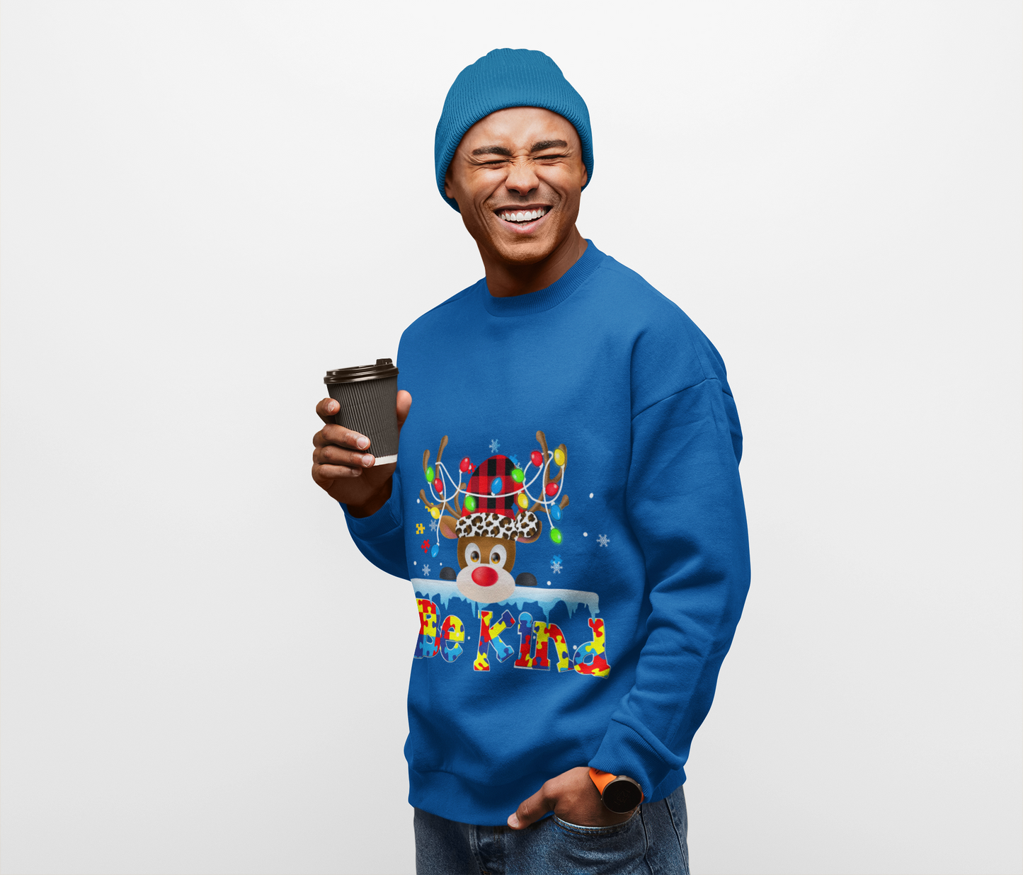 Be Kind Holiday Sweatshirt 🎄