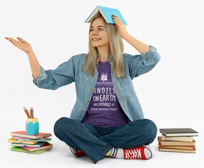 Angels on Earth – Special Education Teacher Tee
