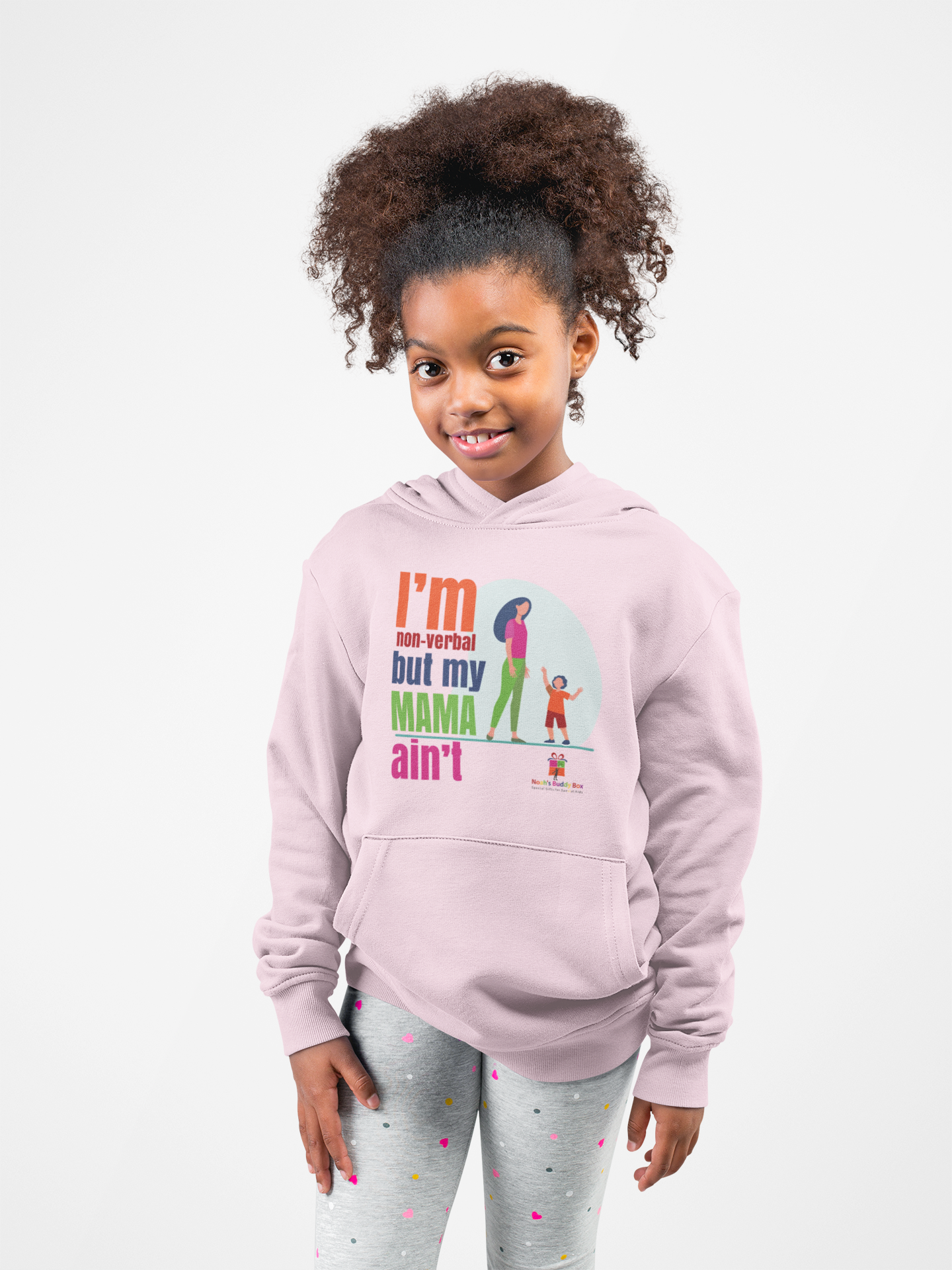 I’m Non-Verbal But My Mama Ain’t Youth Hoodie