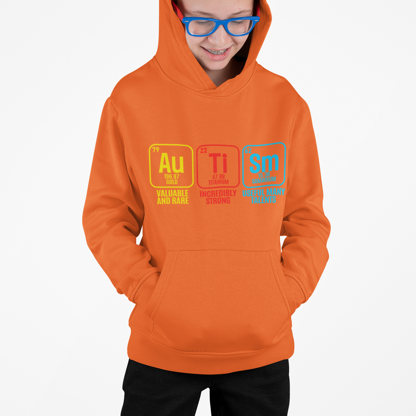 Autism Elements Youth Hoodie