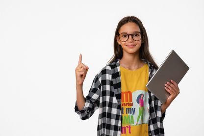 I’m Non-Verbal But My Mama Ain’t Kids Tee