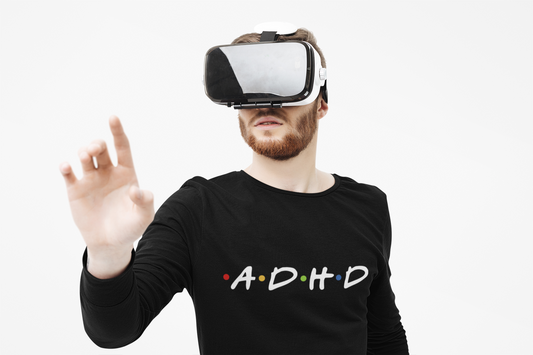 ADHD Long Sleeve Tee — "The One Where Being Different Is What Makes You Beautiful"