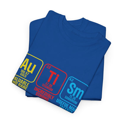 Autism Periodic Table - Unisex Heavy Cotton Tee