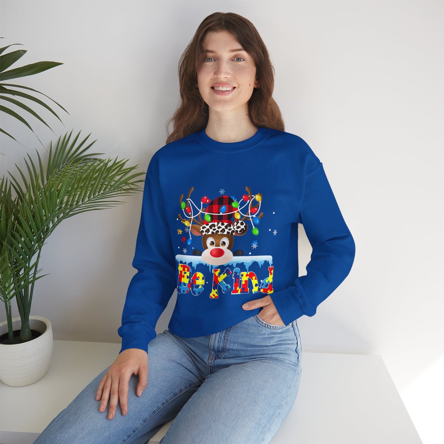 Be Kind Holiday Sweatshirt 🎄
