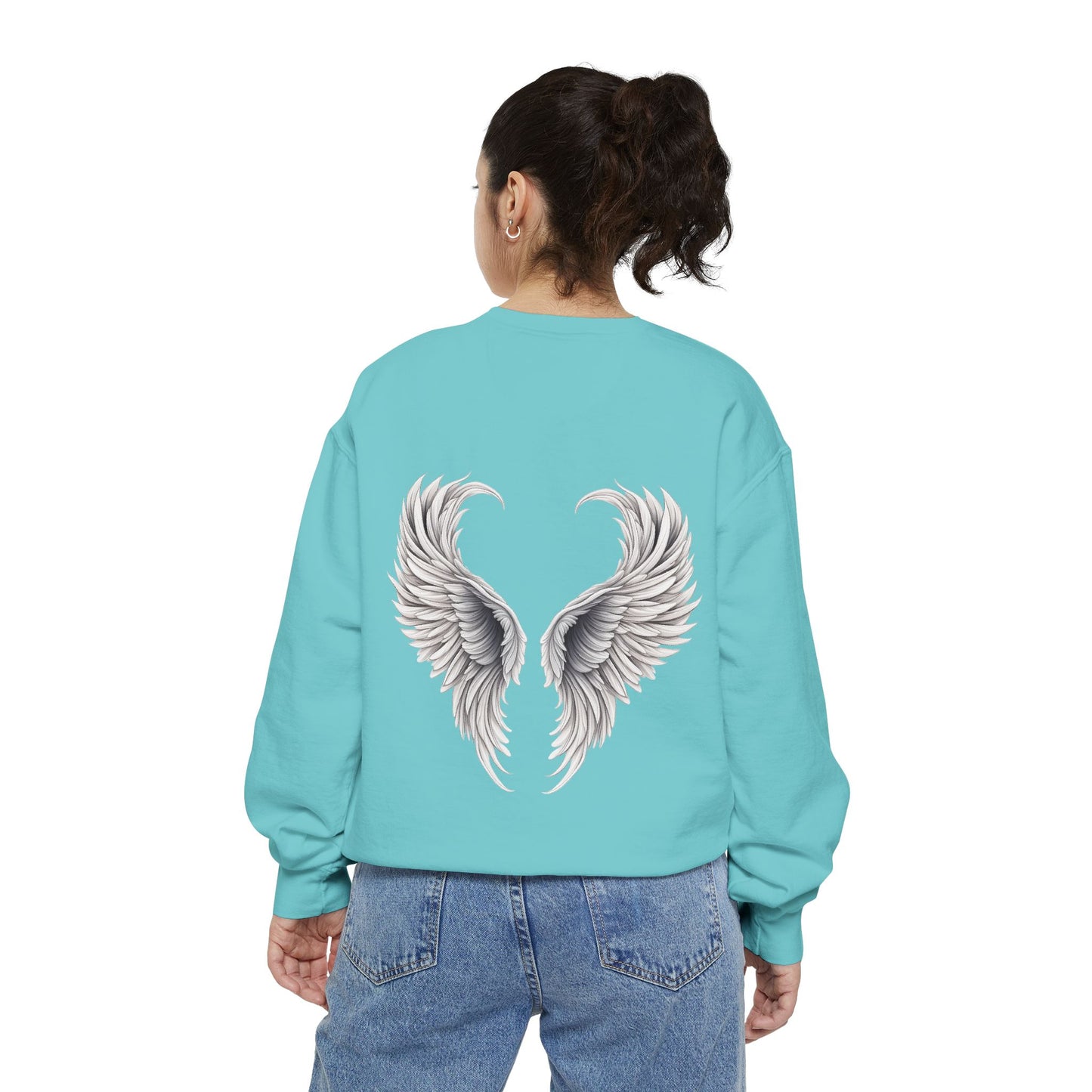 Angels on Earth Crewneck Sweatshirt