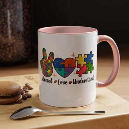 Inclusive Puzzle Love Coffee Mug - 11oz & 15oz