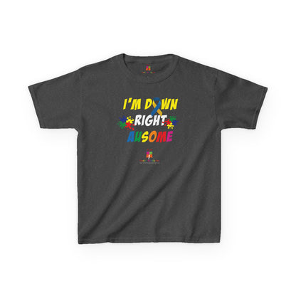 I’m Down Right Ausome Kids Tee 💛💙❤️