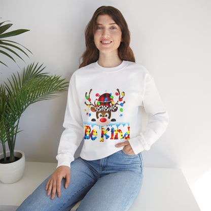 Be Kind Holiday Sweatshirt 🎄
