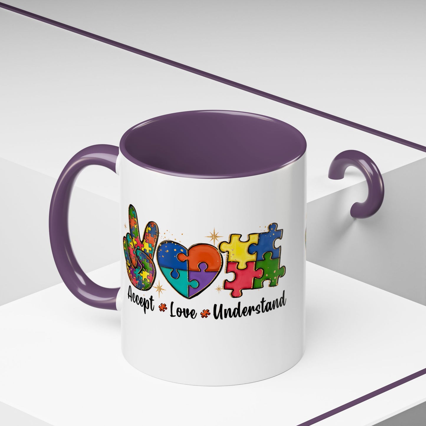 Inclusive Puzzle Love Coffee Mug - 11oz & 15oz