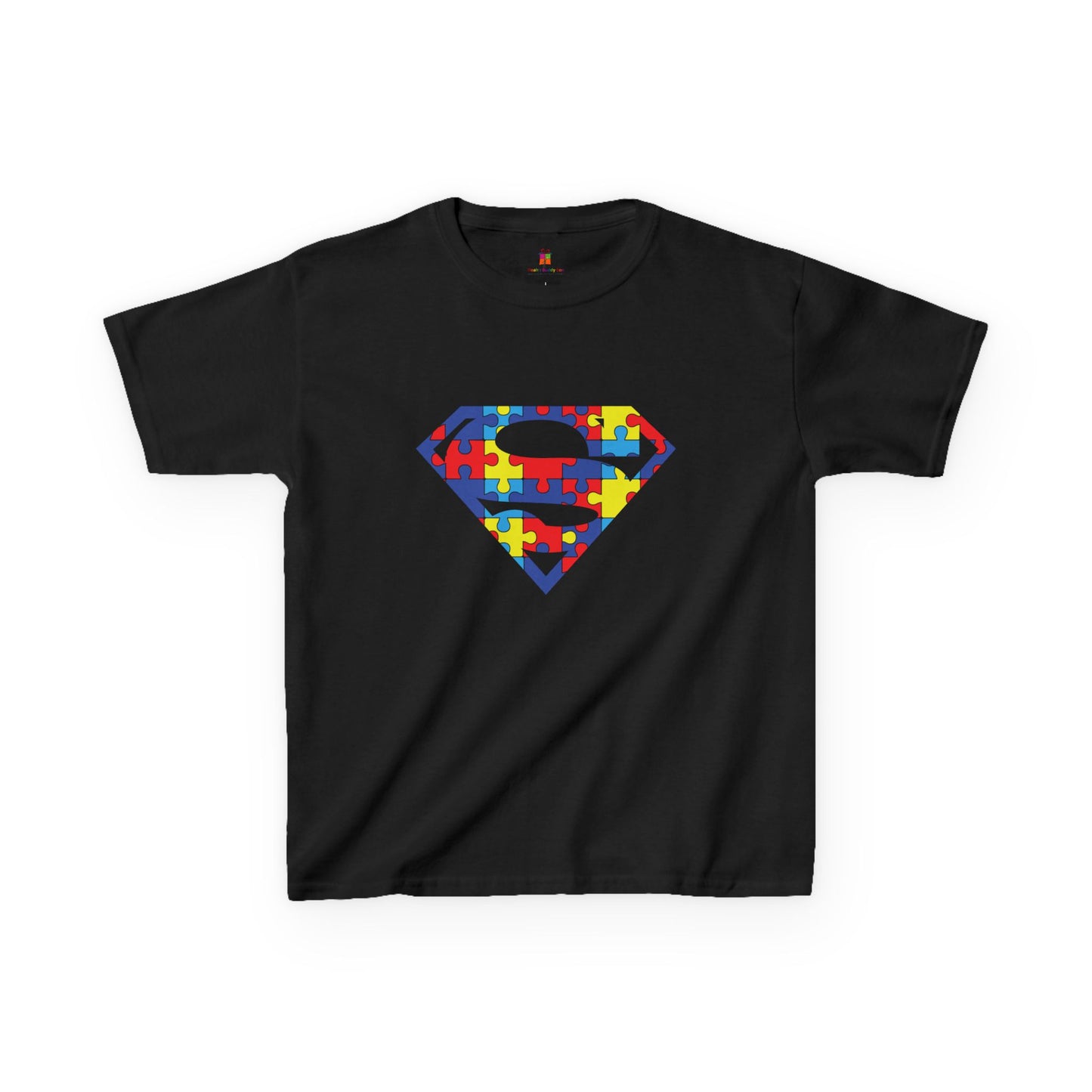 Autism Awareness Superman Tee: Embrace Your Super Strength - Kids Heavy Cotton™ Tee