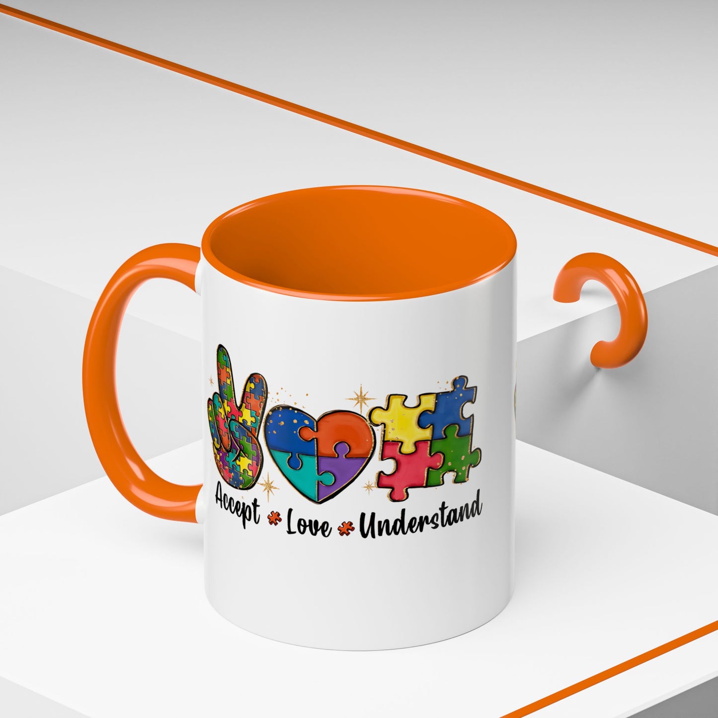 Inclusive Puzzle Love Coffee Mug - 11oz & 15oz