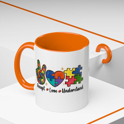 Inclusive Puzzle Love Coffee Mug - 11oz & 15oz
