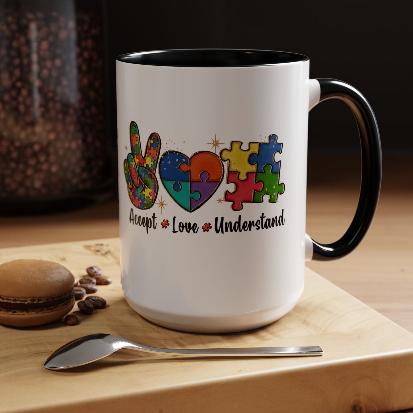 Inclusive Puzzle Love Coffee Mug - 11oz & 15oz